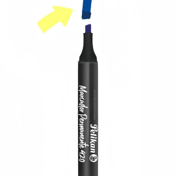 MARCADOR PERMANENTE AZUL 420 PELIKAN
