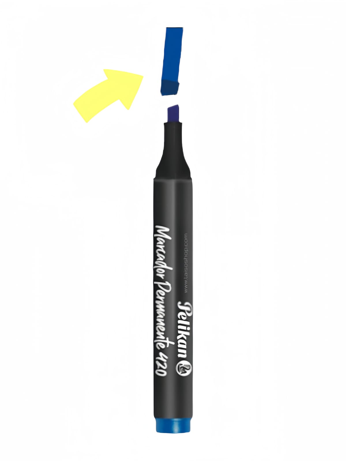 MARCADOR PERMANENTE AZUL 420 PELIKAN