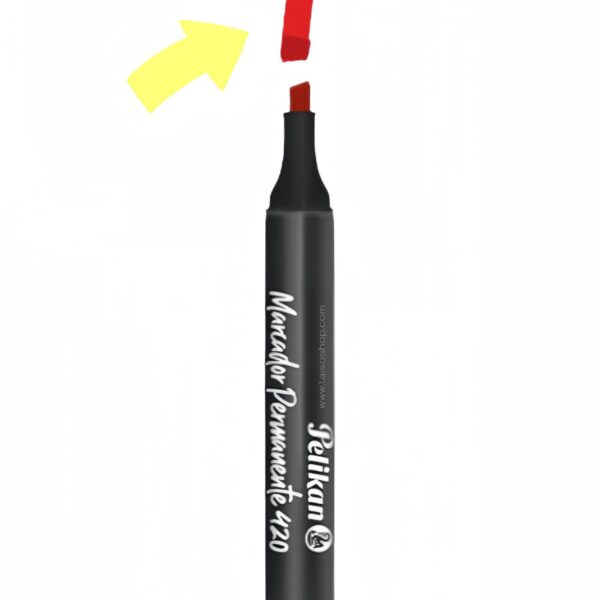 MARCADOR PERMANENTE ROJO 420 PELIKAN EL