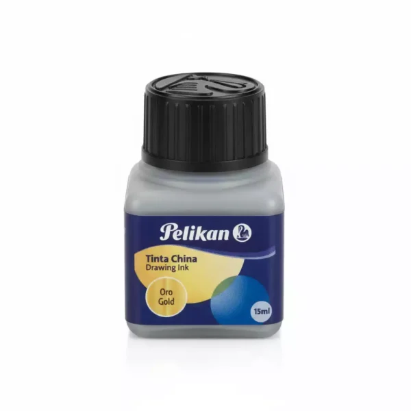 TINTA CHINA GOLD 15ML PELIKAN