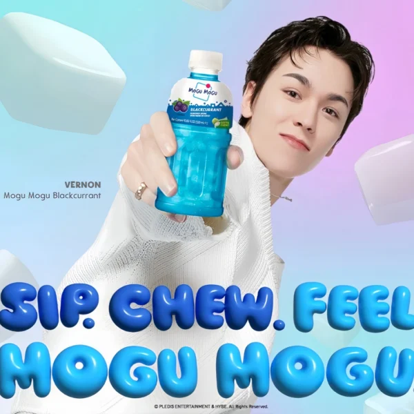 BEBIDA MOGU MOGU SABOR A GROSELLA NEGRA 320ML
