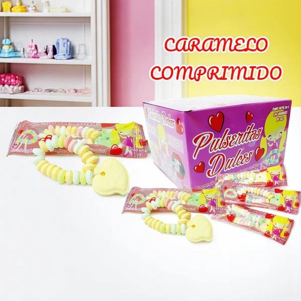 PULSERITAS DULCES 12G CARAMELO COMPRIMIDO