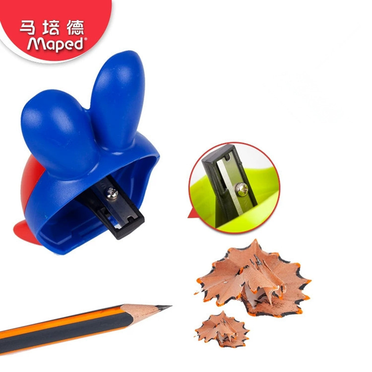 SACAPUNTAS 1 SERVICIO CON RECOLECTOR CROC CROC CONEJO MAPED - Imagen 3