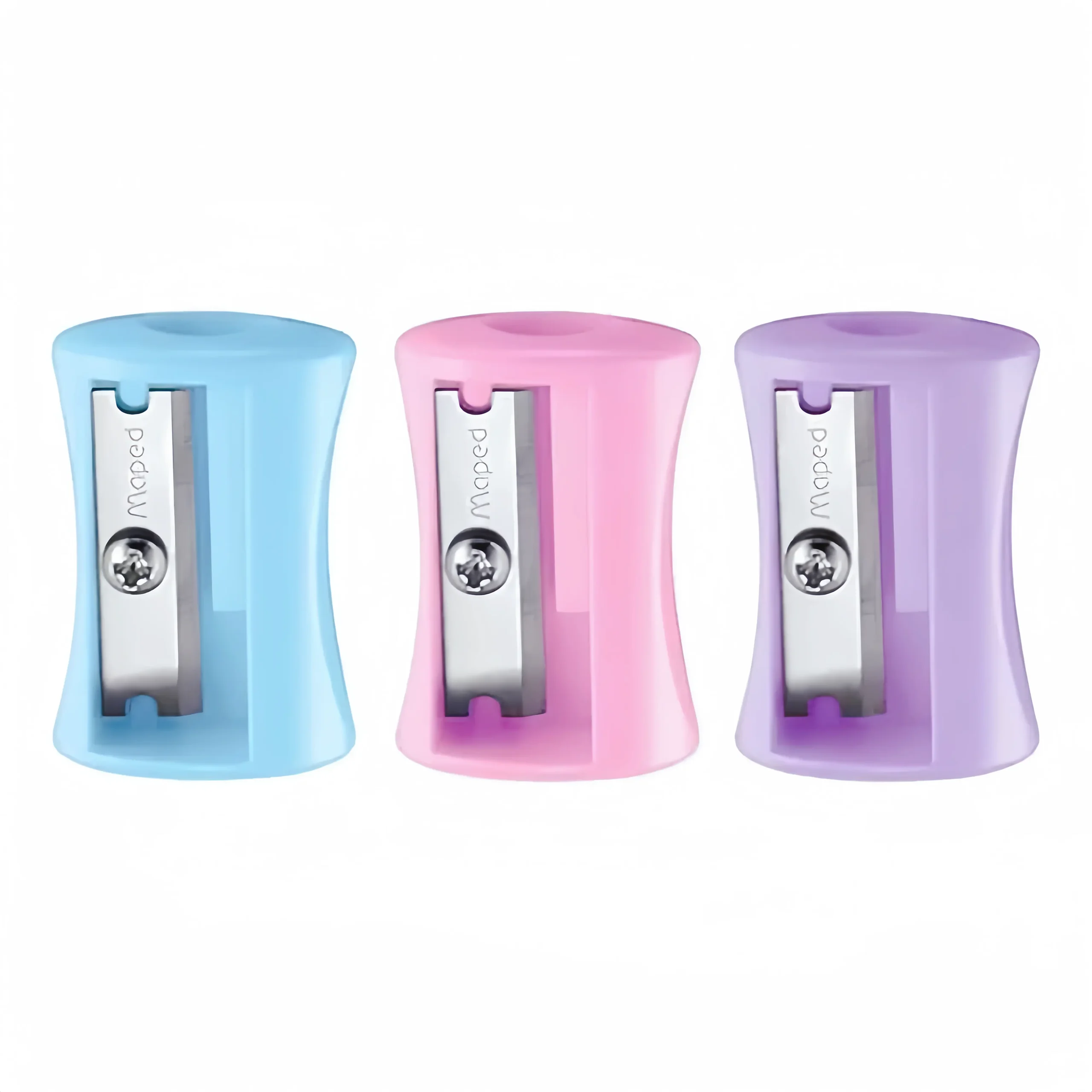 SACAPUNTA PLASTICO 1 SERVICIO ERGONOMICO TONOS PASTEL MAPED CPL - Imagen 2