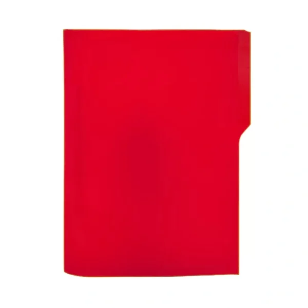 CARPETA PLASTICA PARA IMPRONTAS *UND C/ROJO