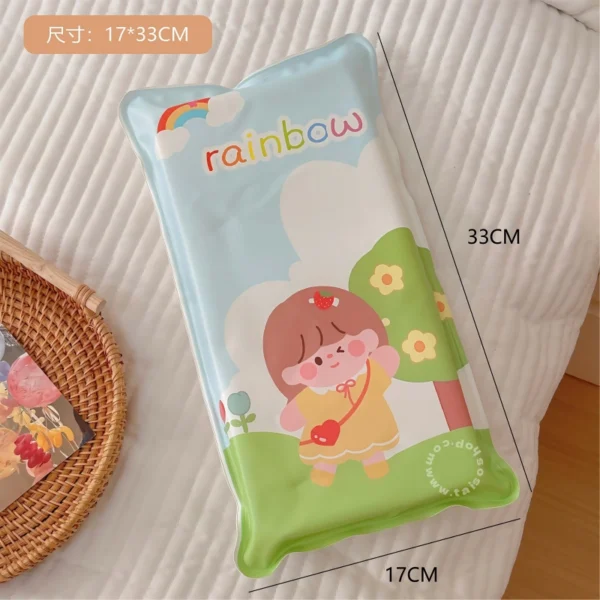 ALMOHADILLA DE GEL FRIO REFRESCANTE 30*16*4CM D/RAINBOW