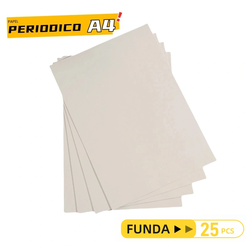 PAPEL PERIODICO A4 P*25PCS
