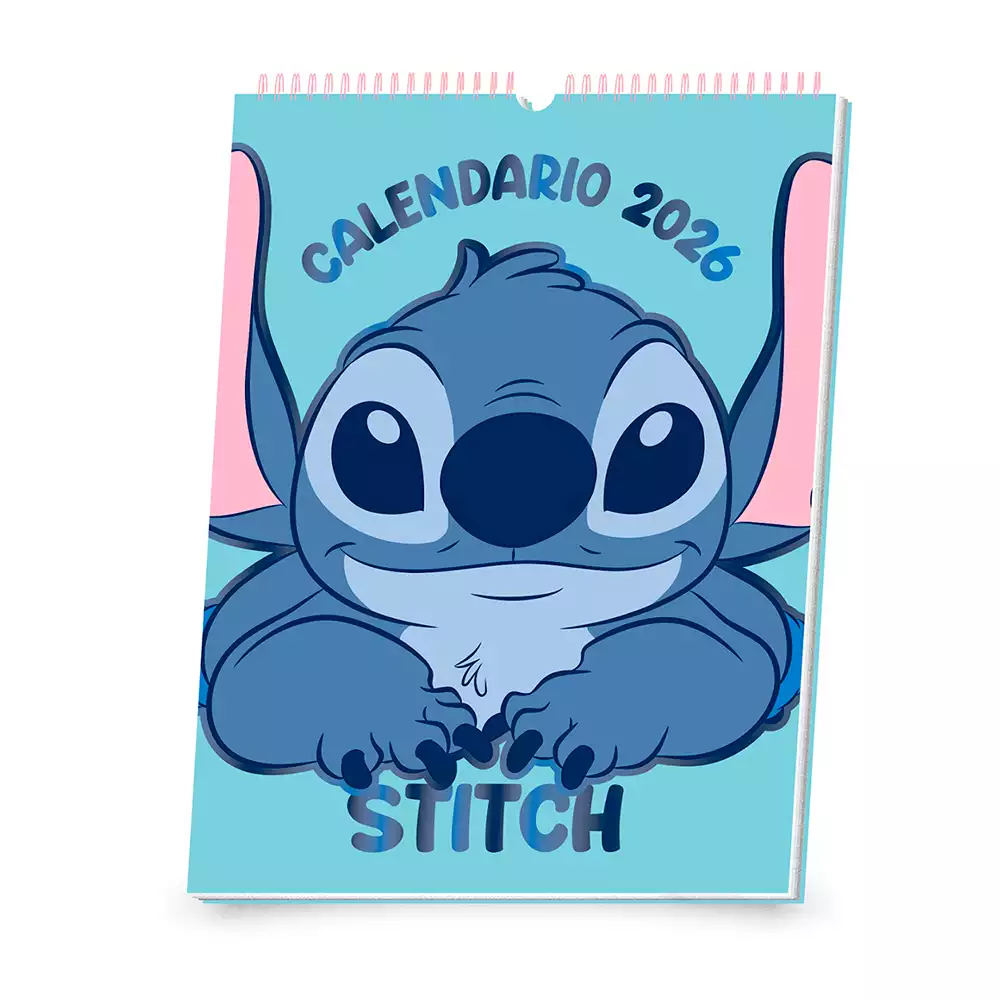 CALENDARIO DE PARED 30*40CM INCLUYE STICKERS MOOVING STITCH 2026