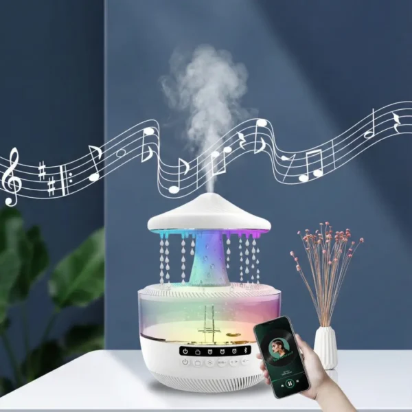 HUMIFICADOR AUDIO HUMIDIFIER 350ML BLUETOOTH