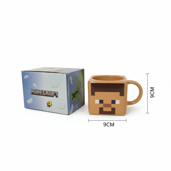 TAZA DE CERAMICA 3D MUG MINECRAFT