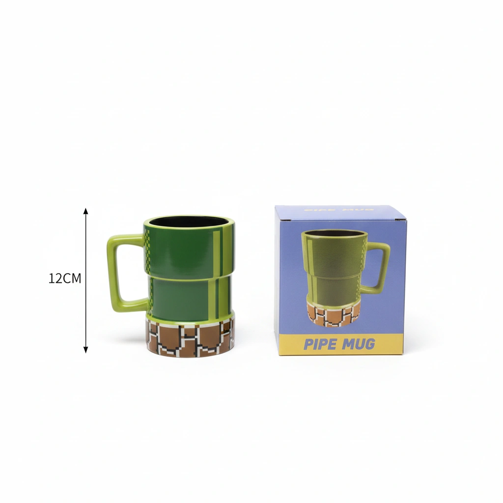 TAZA DE CERAMICA PIPE MUG MARIO