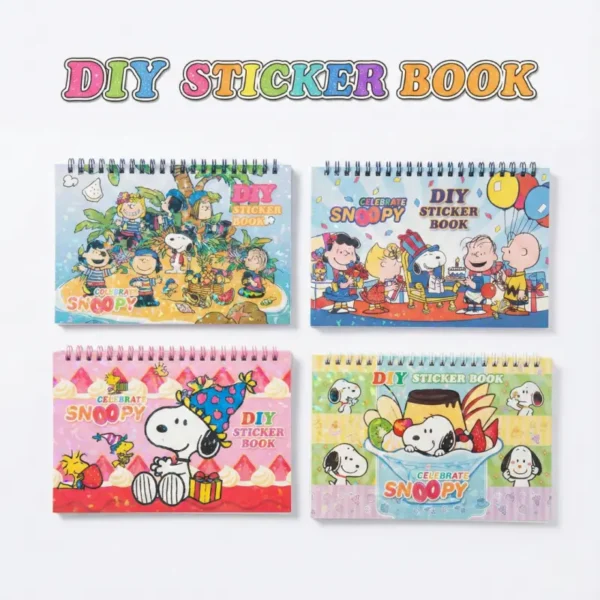 LIBRETA DE STICKERS SNOOPY
