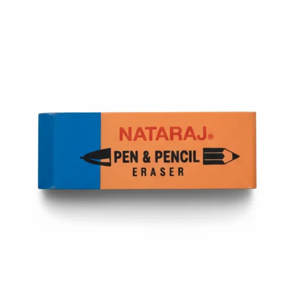 BORRADOR BICOLOR PEN AND PENCIL ERASER