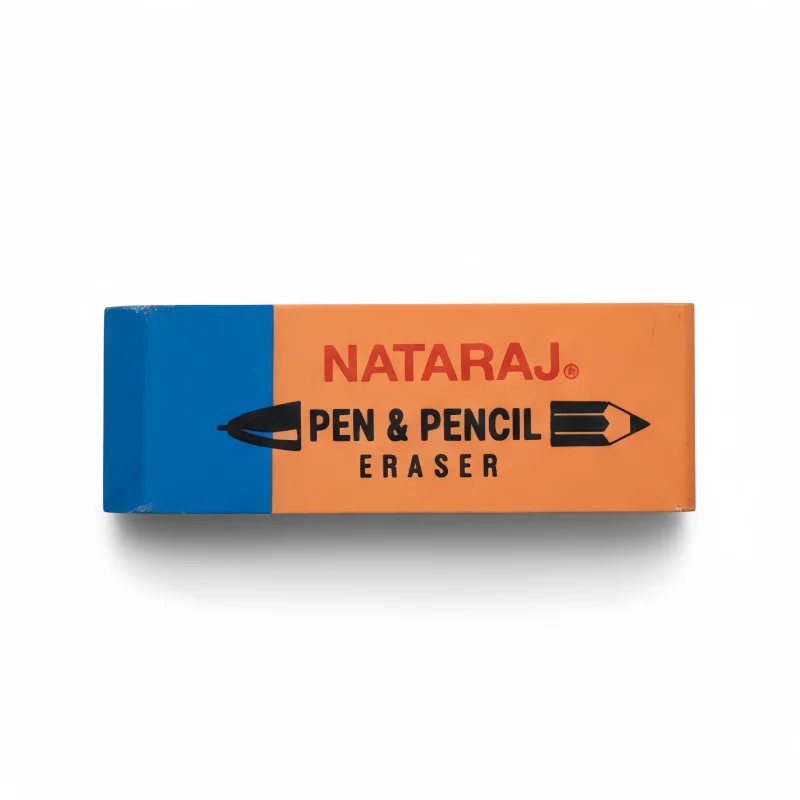 BORRADOR BICOLOR PEN AND PENCIL ERASER