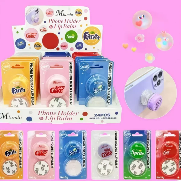 LIP BALM POP HOLDER D/REFRESCOS