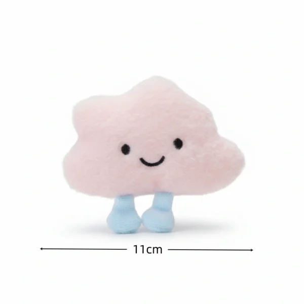 PELUCHE DECOR BAG NUBE ROSA