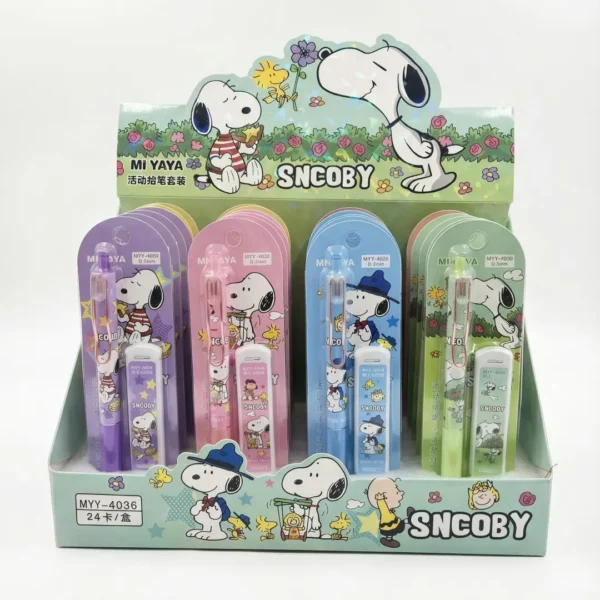 PORTA MICROMINAS Y MINAS 0.5MM SNOOPY