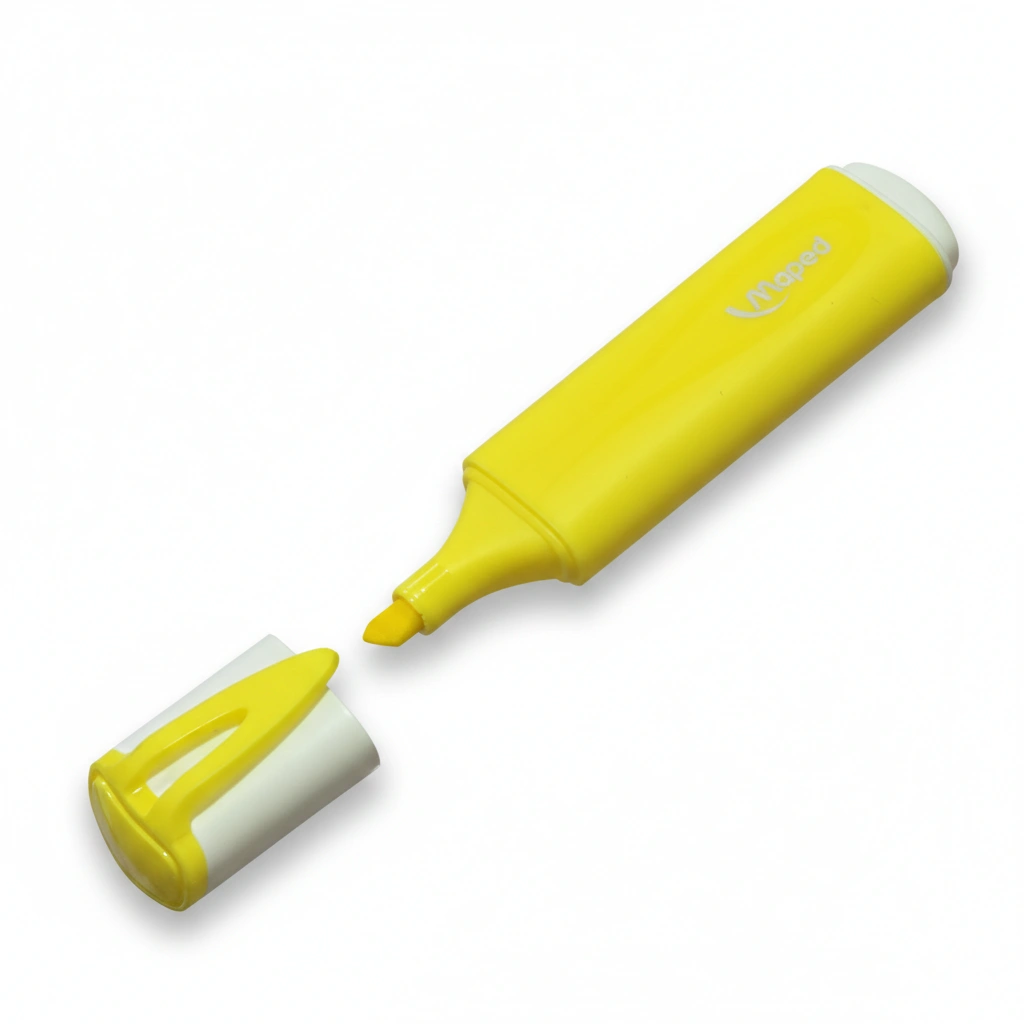 RESALTADOR AMARILLO PASTEL MAPED