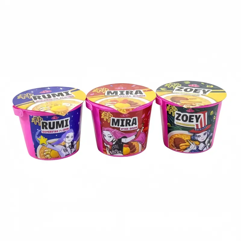 BALDE PARA SORPRESAS D/RAMEN K-POP LAS GUERRERAS 11CM RANDOM - Imagen 2