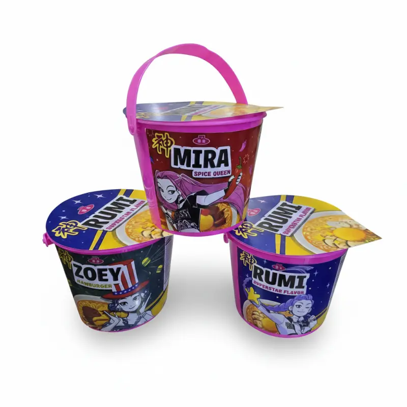 BALDE PARA SORPRESAS D/RAMEN K-POP LAS GUERRERAS 11CM RANDOM