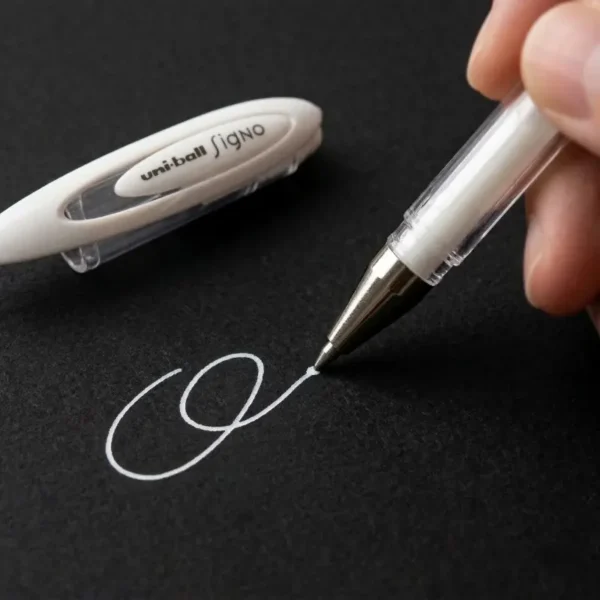 BOLIGRAFO TINTA BLANCA 0.7MM UNIBALL JAPAN