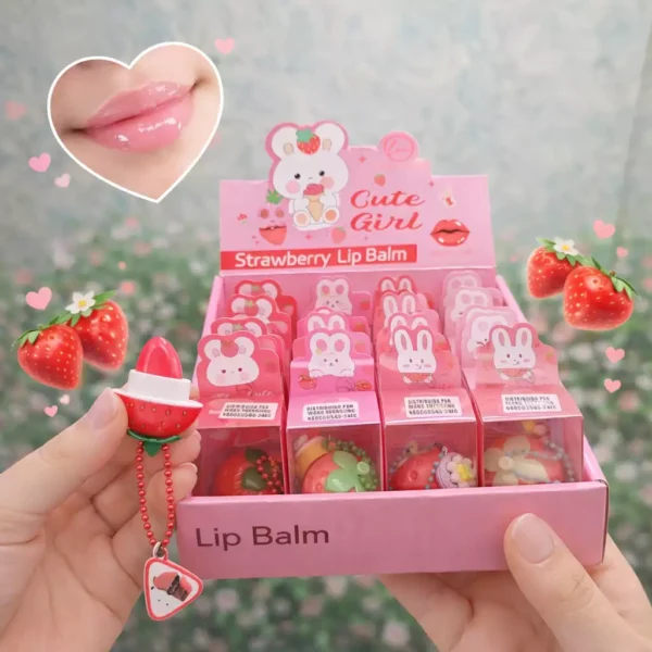 LIP BALM BALSAMO LABIAL STRAWBERRY
