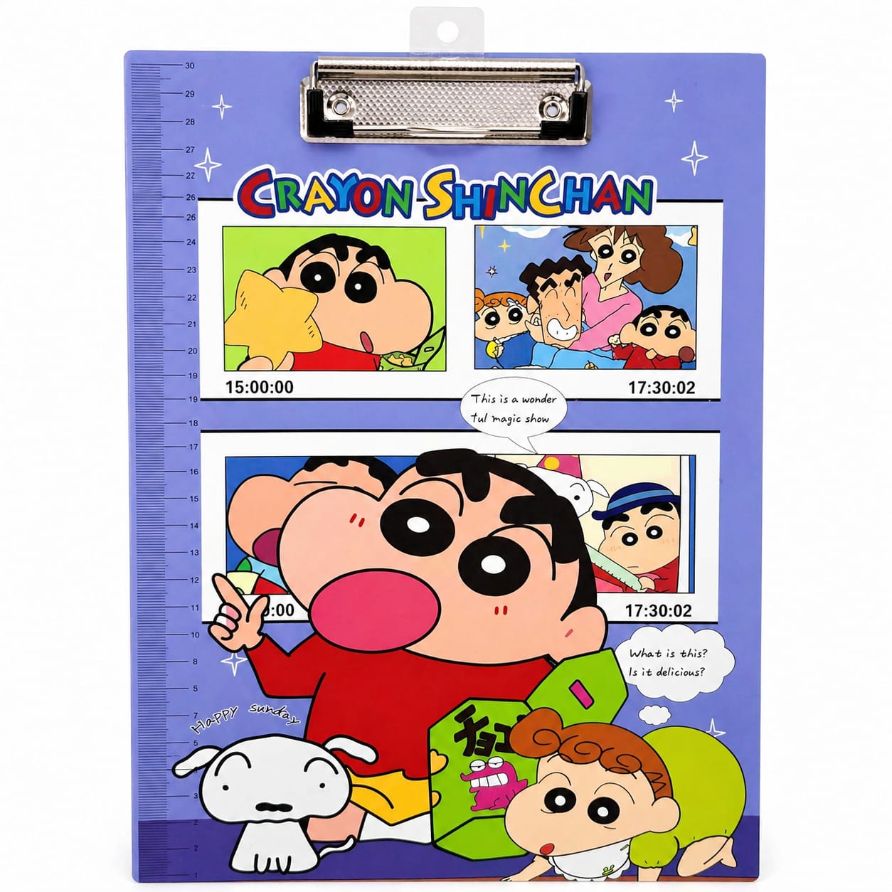 TABLERO APOYAMANOS A4 31.5*22CM CRAYON SHINCHAN D/D03