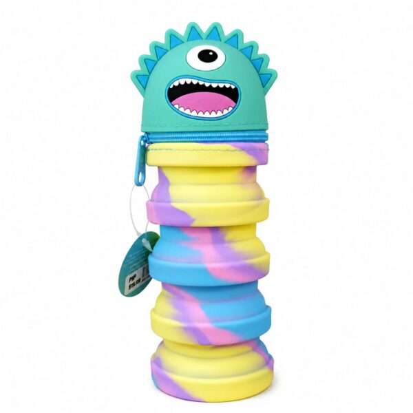 cartuchera pastel soft retractil monster keyroad