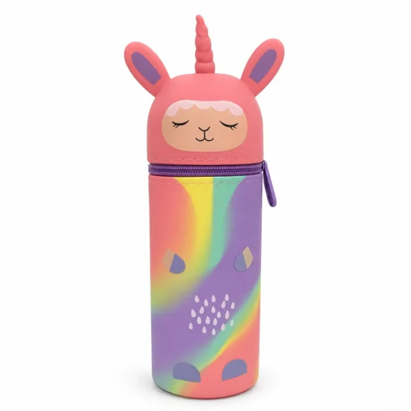 cartuchera retractil pastel soft unicornio keyroad