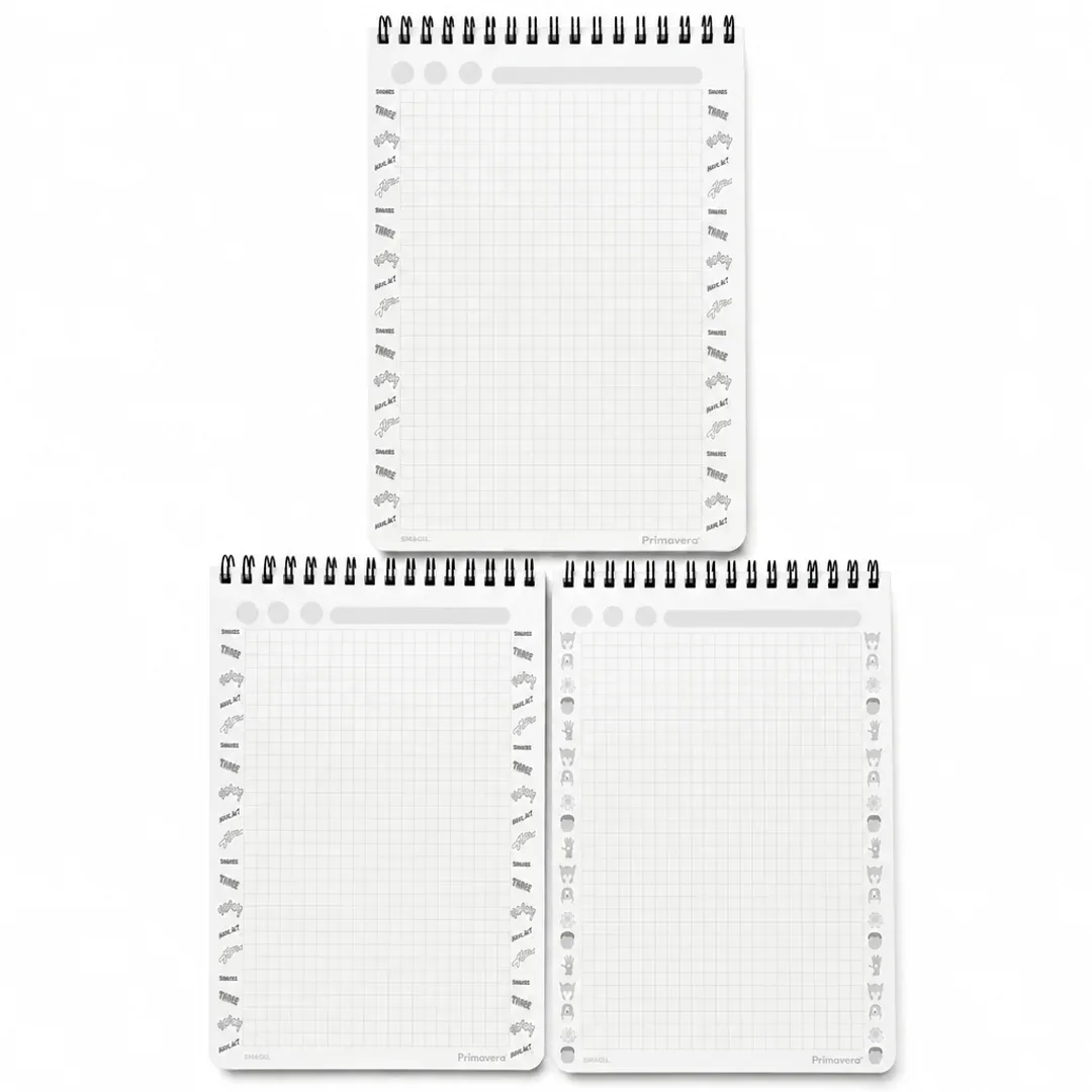 LIBRETA 20.5*14CM 80 HOJAS A CUADROS PRIMAVERA MARVEL - Imagen 2