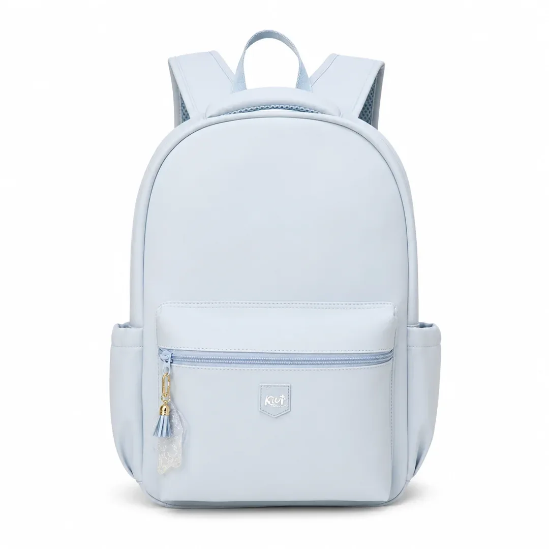 mochila premium kiut confort blue aura celeste