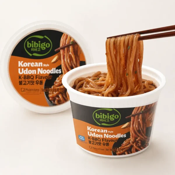 ramen korean style udon noodles bibigo cup