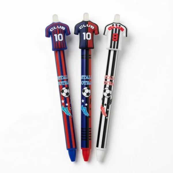 boligrafo borrable tinta azul football edition lancer
