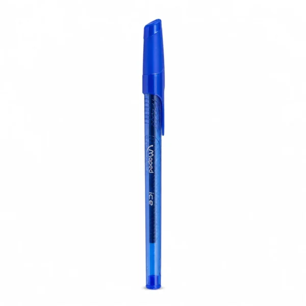 boligrafo maped ice tinta azul triangular
