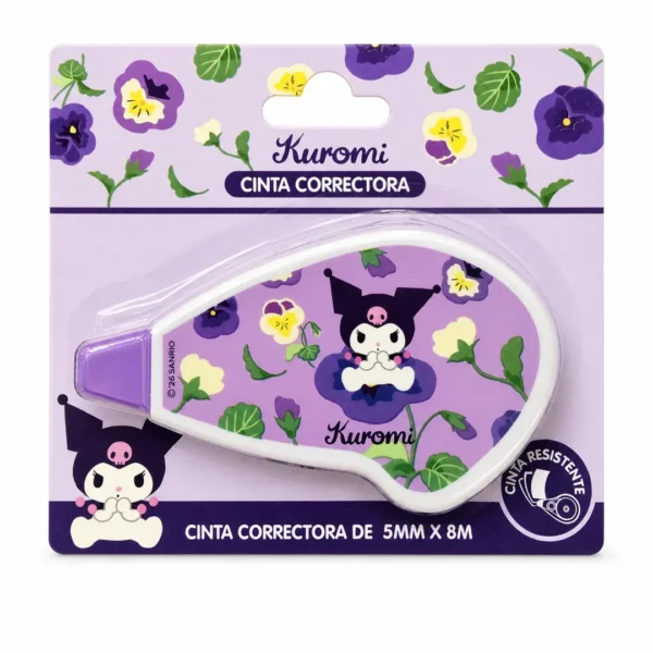 cinta correctora kuromi sanrio morada taiso shop