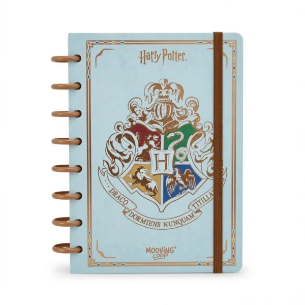 cuaderno de discos harry potter a5 mooving loop
