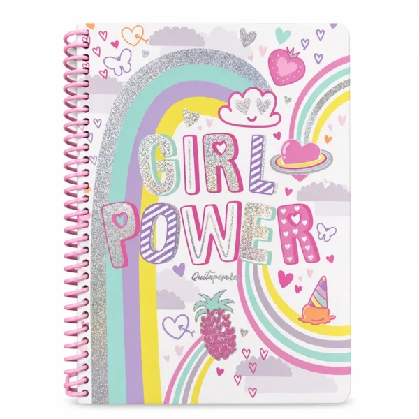 cuaderno universitario quitapesares girl power