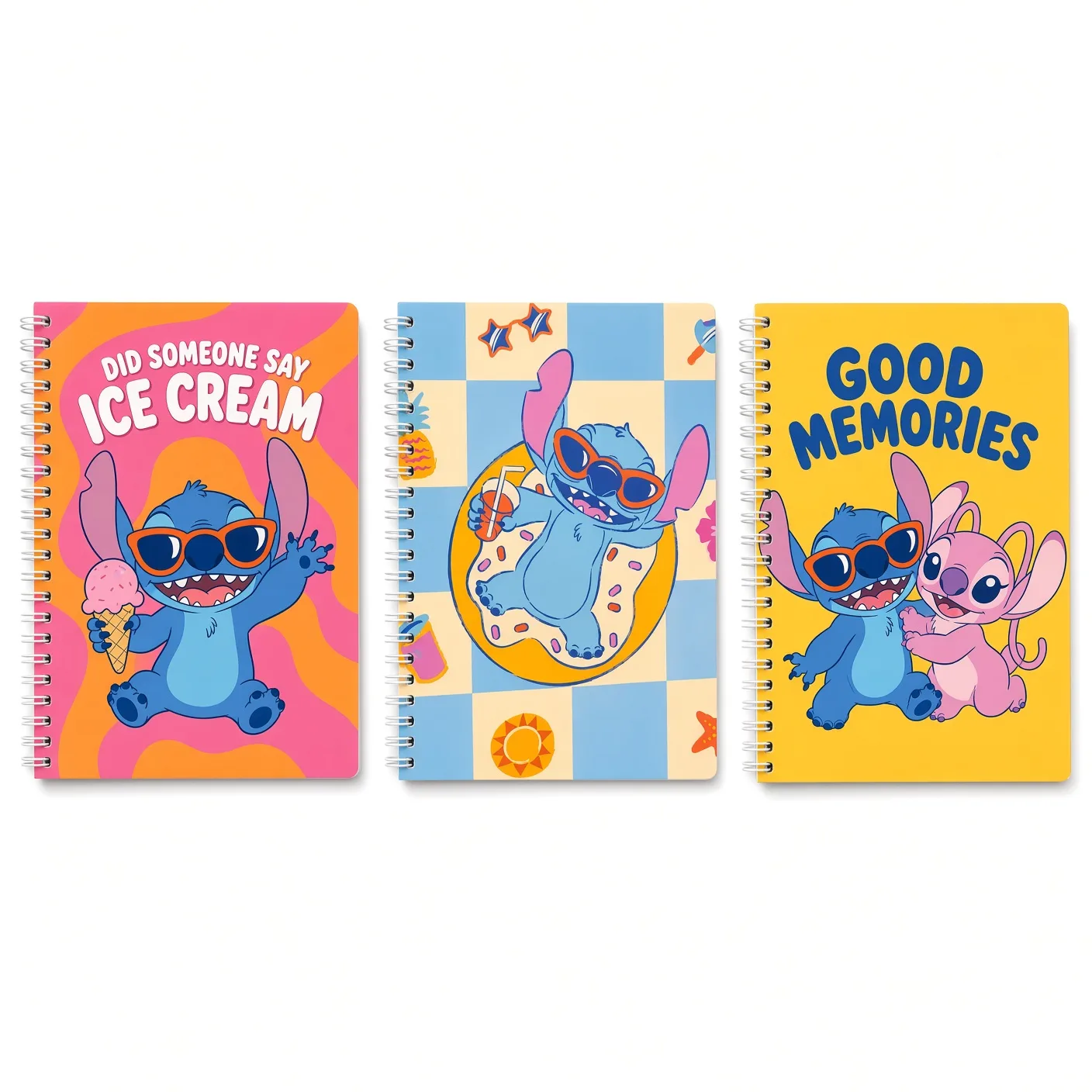 cuaderno universitario 100 hojas cuadros stitch