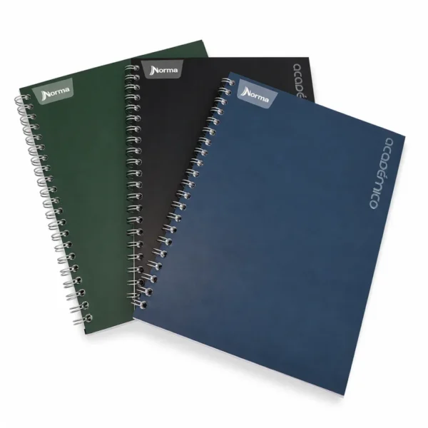 cuaderno universitario cuadros norma academico tapa dura
