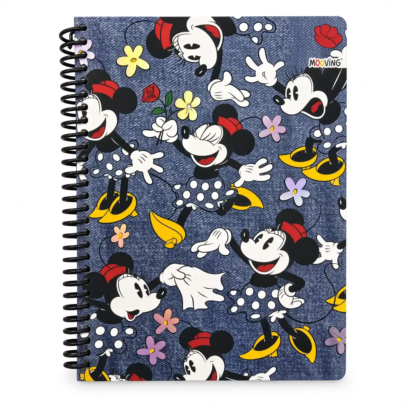 cuaderno universitario mooving minnie retro taiso shop
