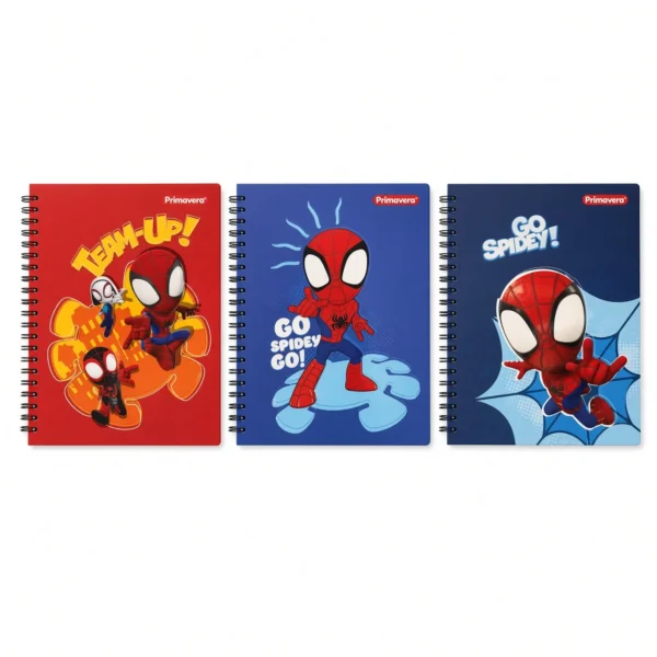 cuaderno universitario spidey primavera 100 hojas pasta dura