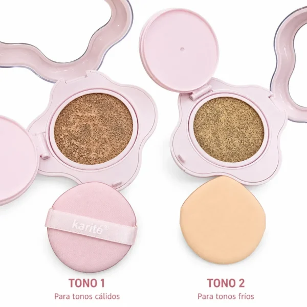 CUSHION BASE SILKY TOUCH TONO 1 Y TONO 2 KARITÉ