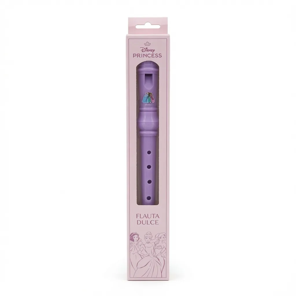 flauta dulce disney princesas morada taiso shop
