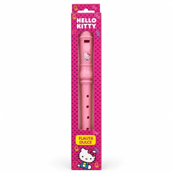 flauta dulce hello kitty sanrio original taiso