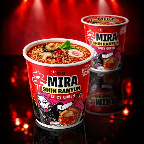 ramen coreano nongshim shim ramyun netflix kpop demon hunters mira 68gr carne df res picante taiso shop