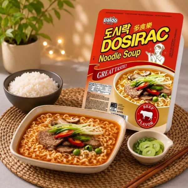 RAMEN DE CARNE DOSIRAC 86G BOWL PALDO KOREA